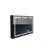 47 Inch Bathroom Wall Cabinet Matte Black Medicine Cabinet With Mirror, With Led Light