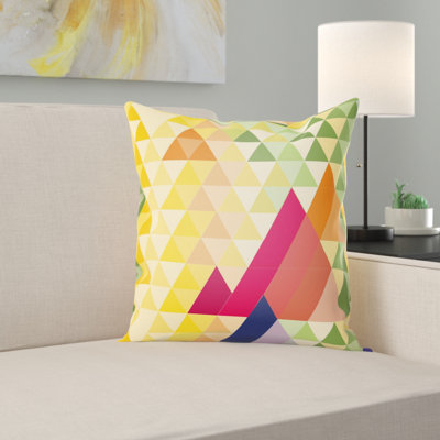 Arianna Geometric Square Pillow Cover