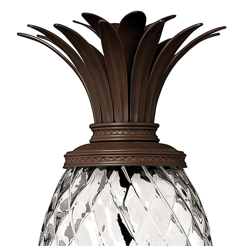 1 -Light Hardwired Lantern Head, Copper Bronze, 29.5" H x 12.5" W x 12.5" D