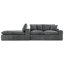 Canapé modulaire à compression double Bonyst 107,9 "avec coussin double couche et poches latérales-1944572127