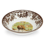 Spode Woodland Moose Ascot Cereal Bowl 8" Moose