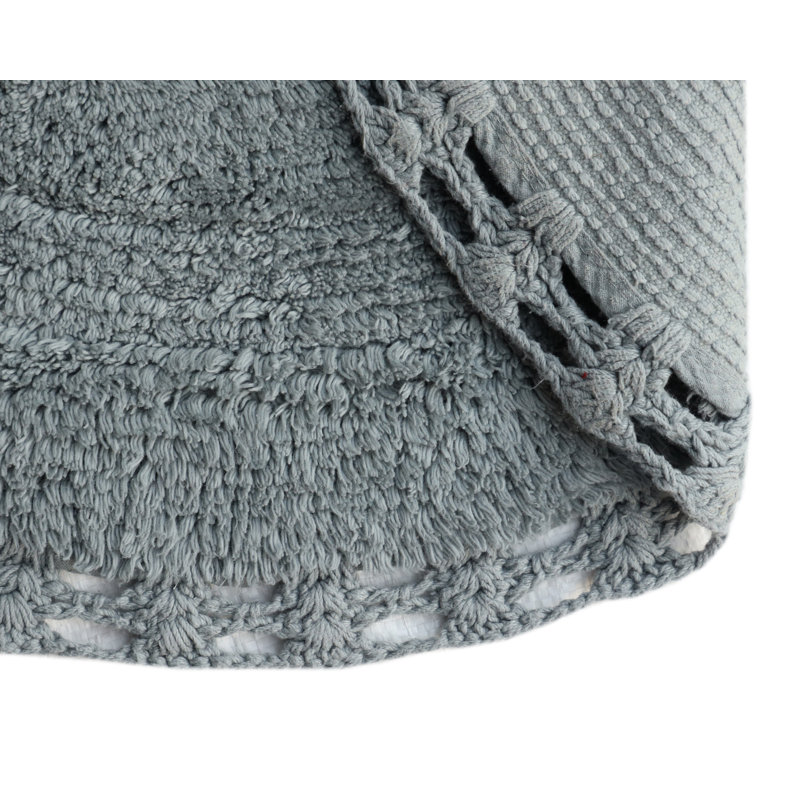 Tapis pour salle de bain Saross, Gris