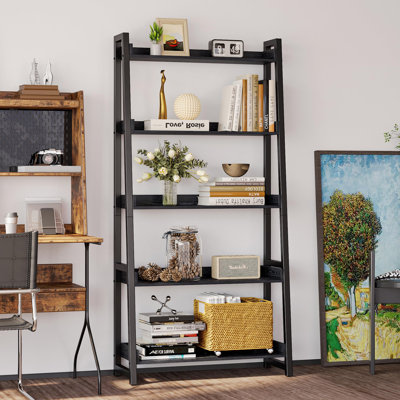 Iron Ladder Bookcase
