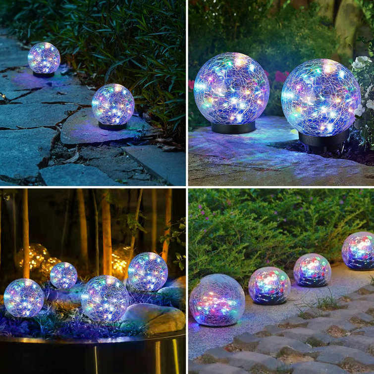 BESTA - pièces ensemble de boules de verre solaire lumières de