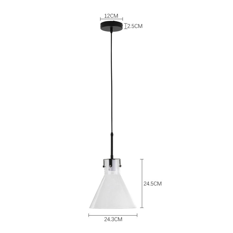 Pippin 1 - Light Black Single Pendant