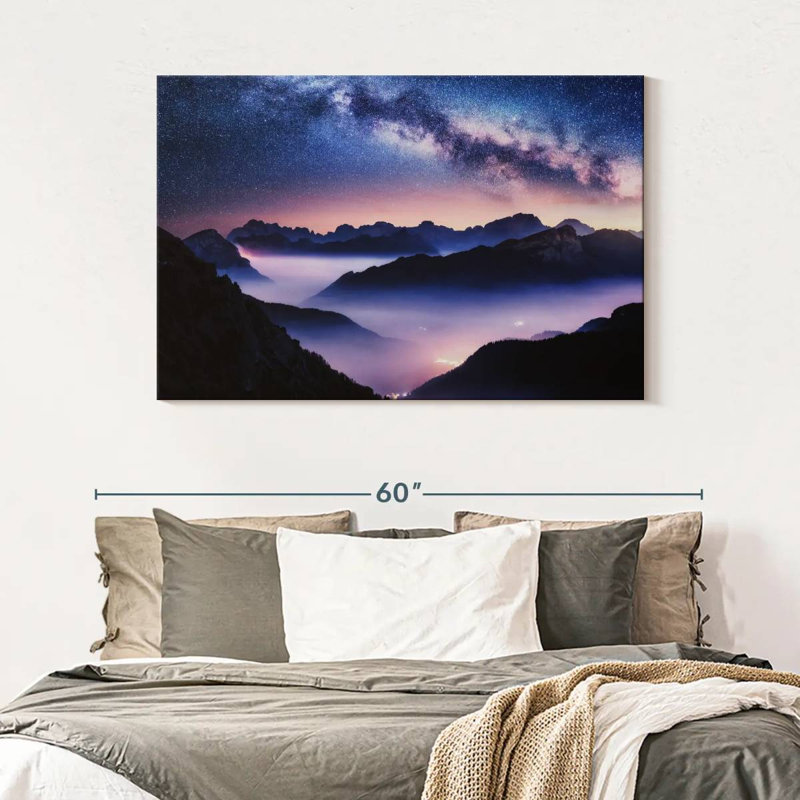 Oberle Bright Starry Night, 32" H x 48" W