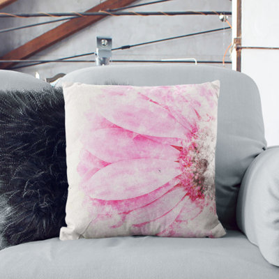 Floral Square Throw Cushion