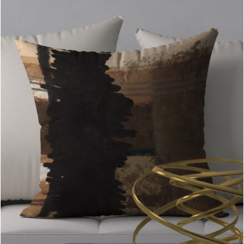  Housse et insert de coussin coloré coloré, 20 po X 20 po