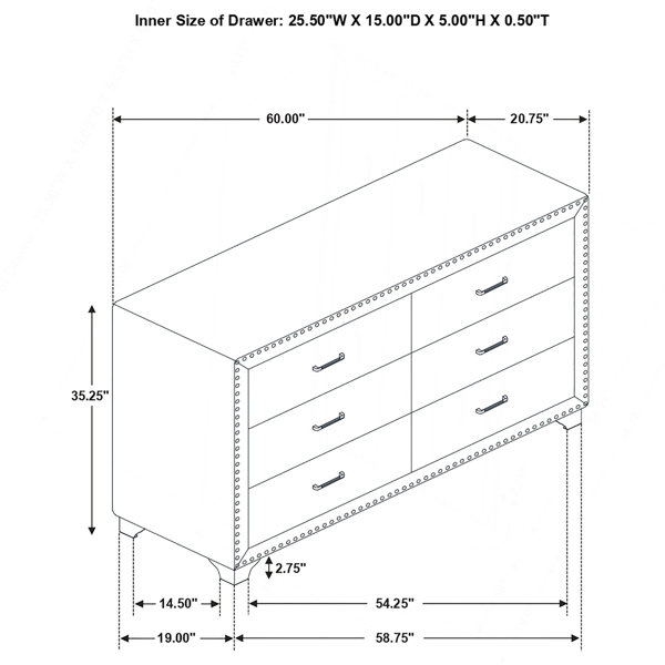 Dimensions du produit