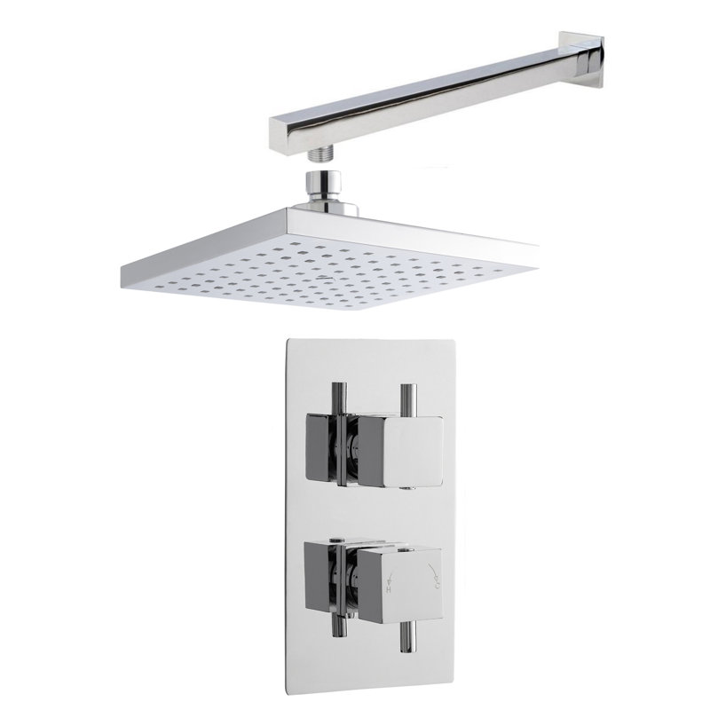 Thermostatic Shower with Fixed Shower Head