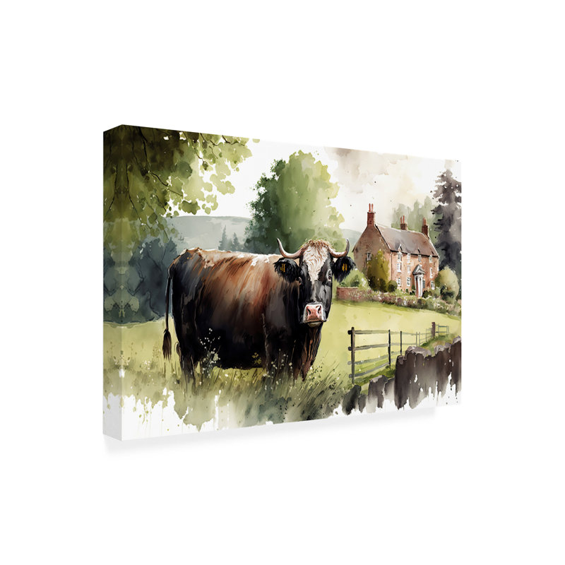 «Hopelynn The Golden Valley The Rectory», art sur toile, H 22 po x l 32 po x P 2 po