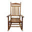 Fauteuil à bascule en chêne Balcony Porche