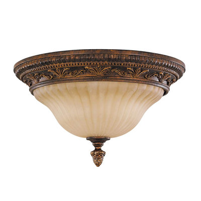 Balsam Glass Flush Mount