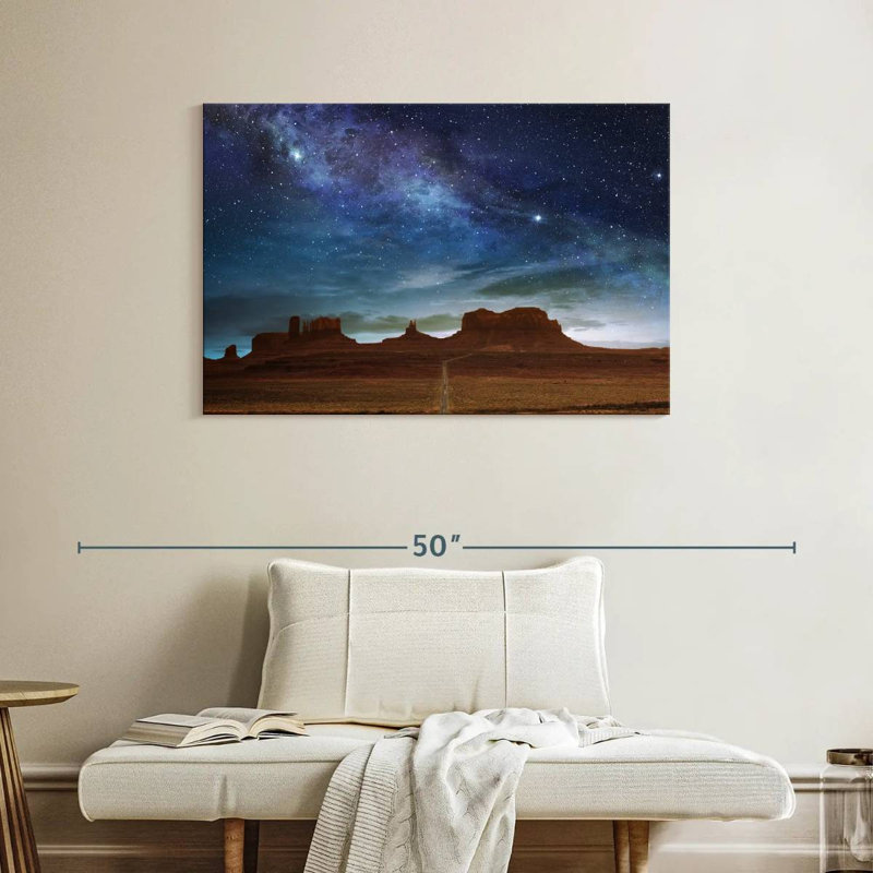 Oberle Voie Lactée au-dessus de Monument Valley, H 26 po x l 39 po