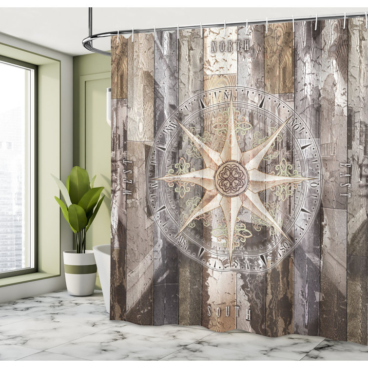 Korovia Shower Curtain with Hooks Included