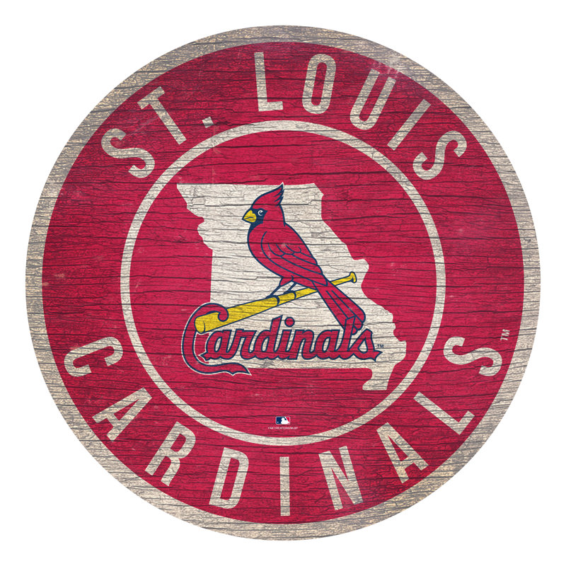 Boho Wall Decor on Wood, St. Louis Cardinals
