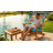 Indoor/Outdoor 5" Thick Deep Seating Cushion Set Seat/Back Cushion for Chairs Loveseats Sofas-111954903