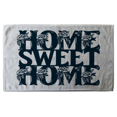 Cotton Floral Waffle Tea Towel Kitchen Towel