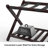 Folding Bamboo Luggage Rack