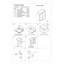 Armoire murale blanche avec tablettes réglables W3030