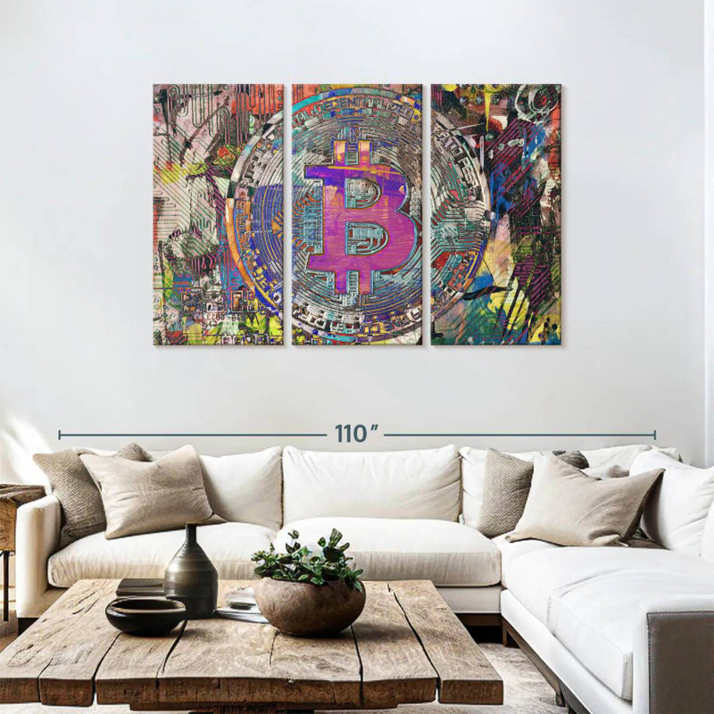 Pièce de monnaie Kerner, H 48 po x l 74 po