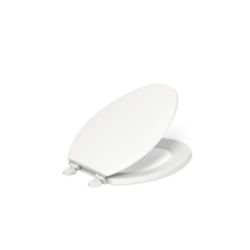 Ridgewood® Toilet Seat, White, Elongated