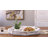Luziano Octagonal Wood Ottoman/Coffee Table Tray