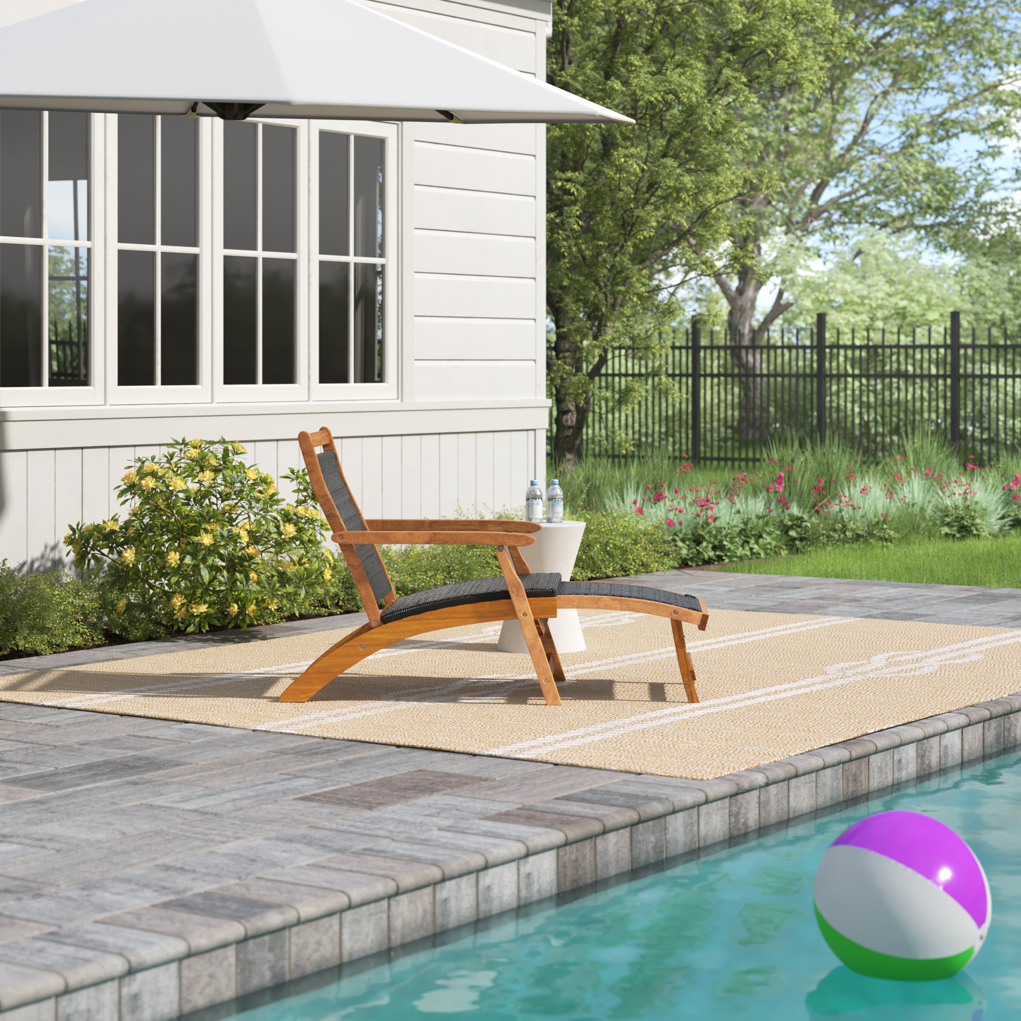 beachcrest patio umbrella Crestlive Products Crestlive Outdoor 13 x 10ft Cantilever with Tilt Angles and 360-degree Rotation Tan allowing it to stand up to the occasional rainstorm Artie Outdoor L Lounge Beachcrest