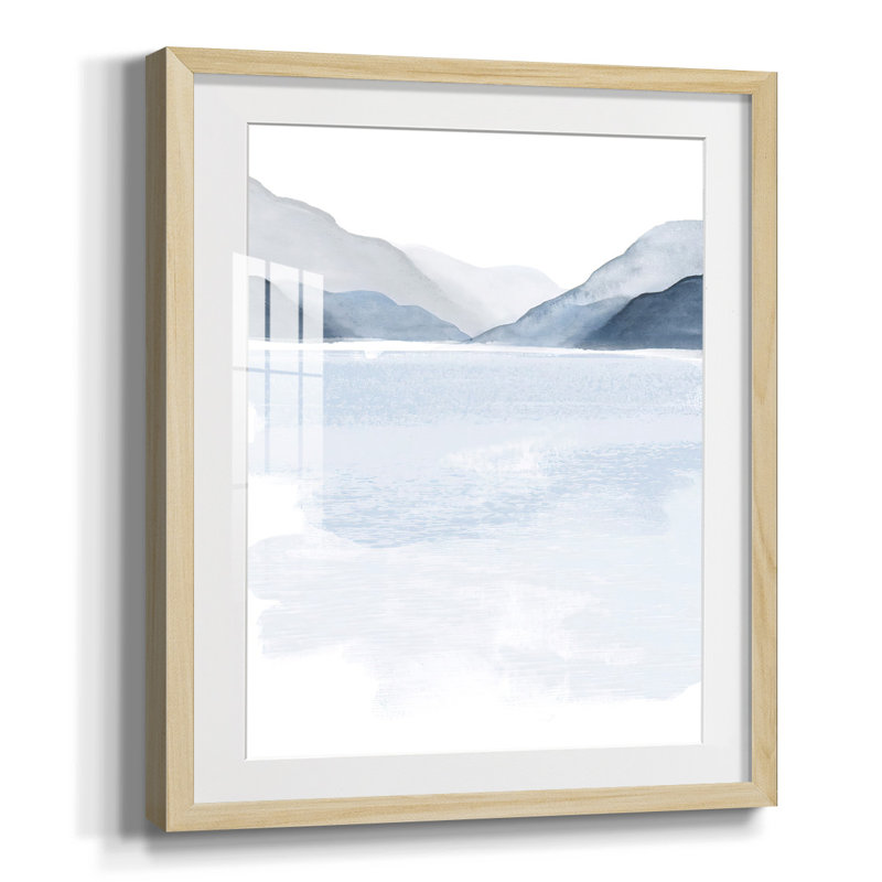 Impression tropicale encadrée Tropical Graphics IV, Blanc, Papier encadré naturel