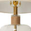 Lampe de table en verre Arnita