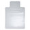 Tapis de chaise de bureau Regency Gripper avec rebord, épais 2,2 mm, 36 x 48 po - transparent