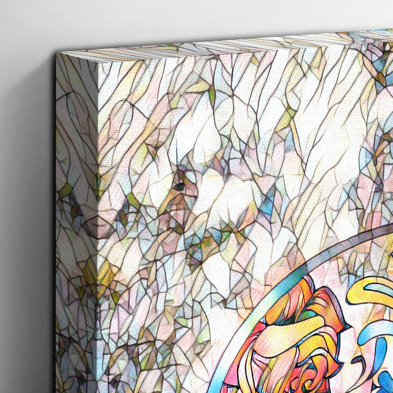 Sugar Skull Tattoo 4 - Wrapped Canvas, 60cm H x 40cm W