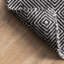 Geometric Wool Hand Woven Area Rug-879920866