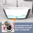Bathtubs 59'' x 29.5'' Soaking Acrylic Bathtub