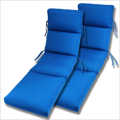 Sunbrella Outdoor 5'' Chaise Lounge Seat / Back Cushion