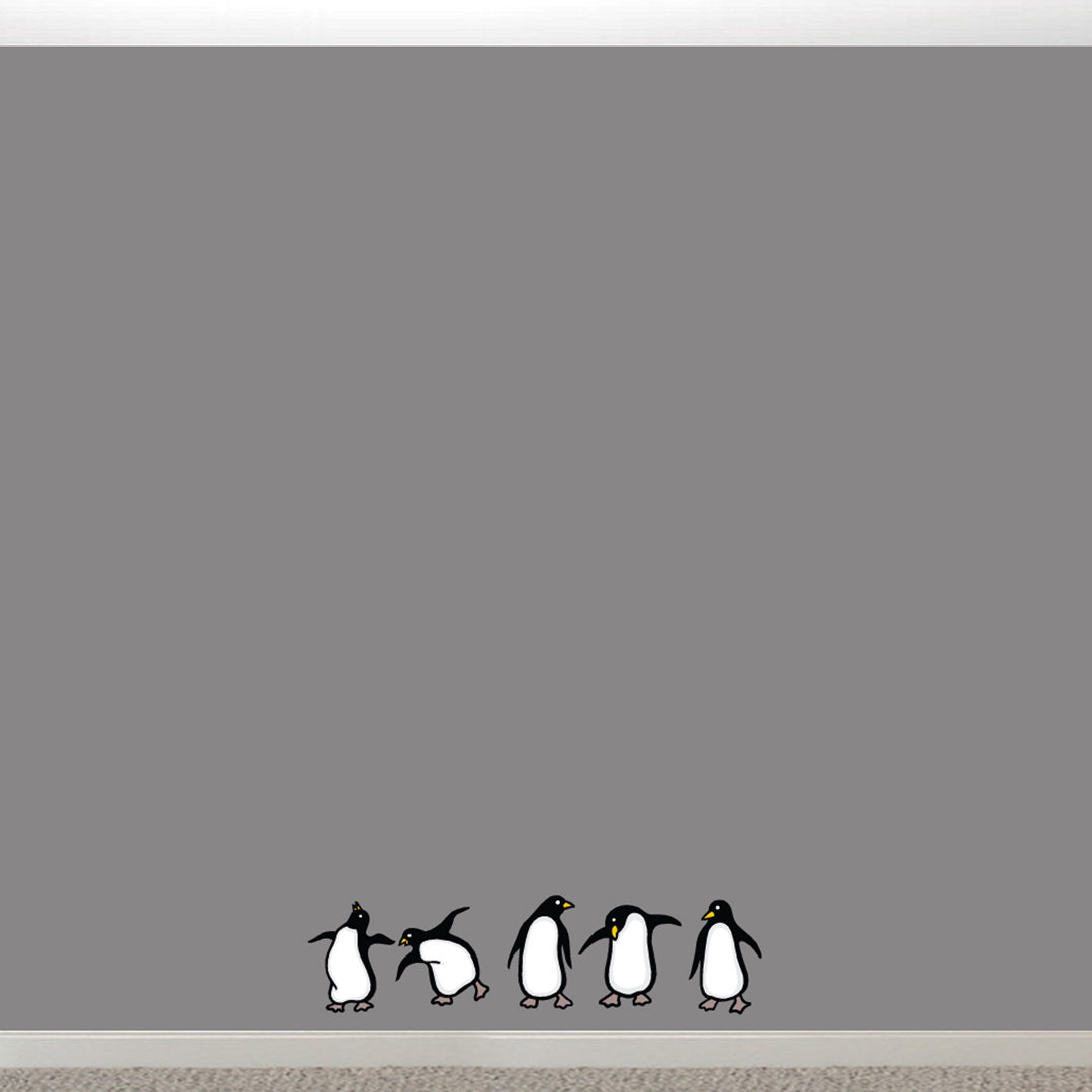 Penguins Printed Wall Decal Sweetums Wall Decals 