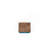 18" Nightstand In Rustic Brown And Aqua Blue (2-Drawer)-1832098072
