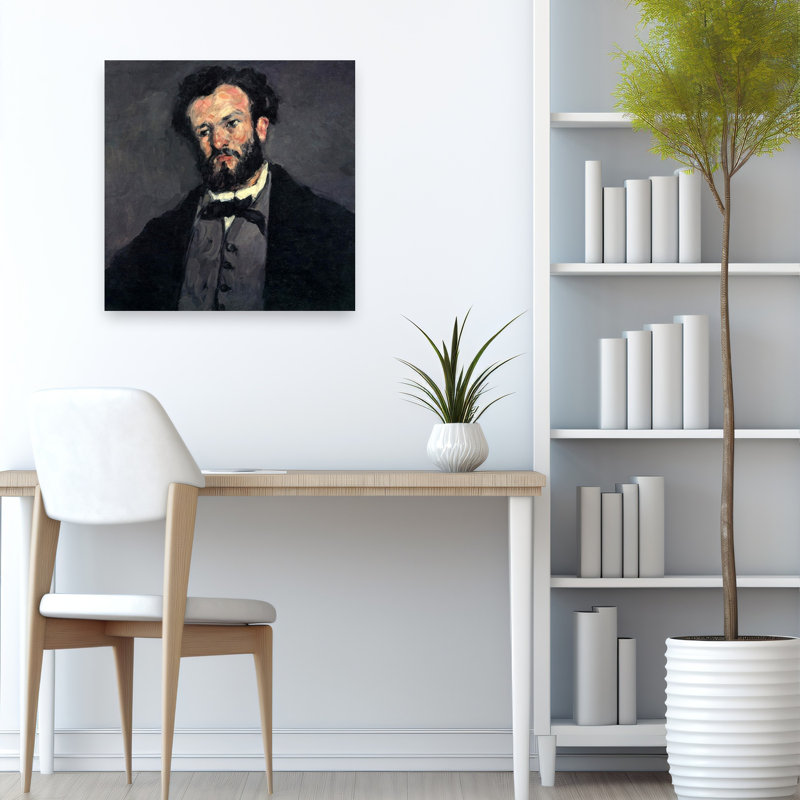 Portrait d'Antony Valabregue, impression d'art mural classique, H 24 po x l 24 po