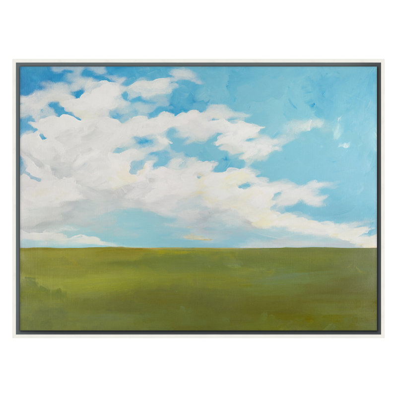Landscape 1 Print by Natasha Marie, 20" H x 27" W x 2.63" D, White Framed