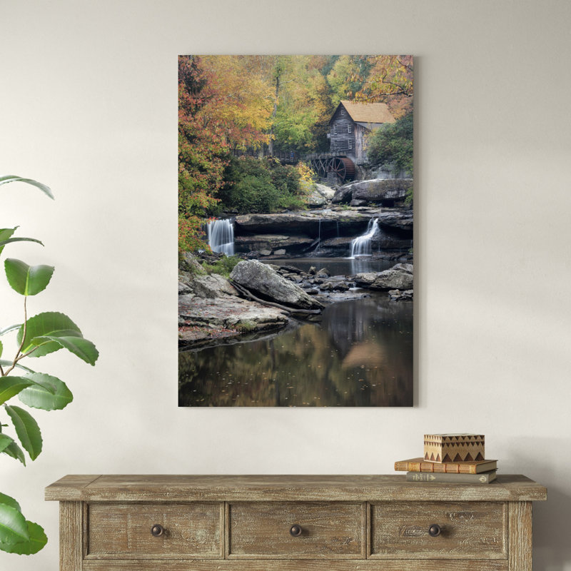" Mill Reflections " by Danny Head, 48" H x 32" W x 1.25" D