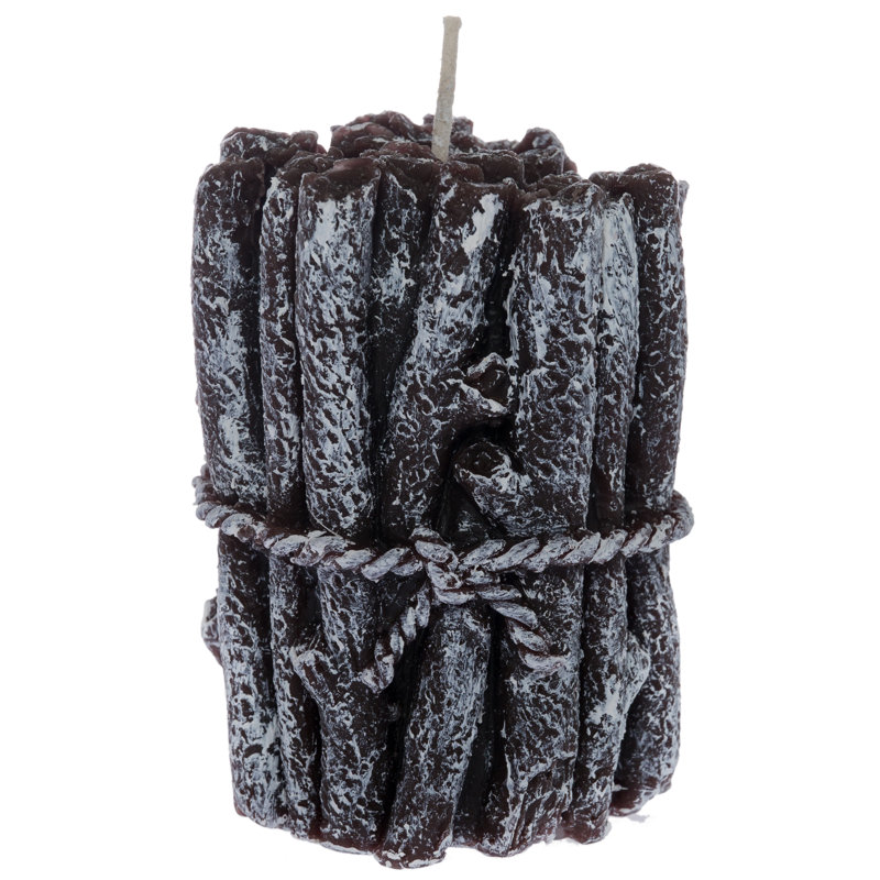 Flameless Candle, 10cm H x 7cm W x 7cm D