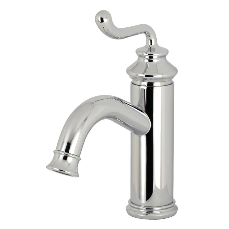 Royal Centerset Bathroom Faucet with Drain Assembly, Polished Chrome