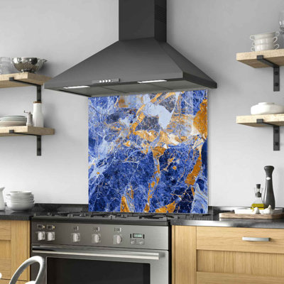 Élégante peinture décorative en verre trempé 23,6 po x 23,6 po | 100% verre trempé, épaisseur: 0,16 pouce | Parfait pour la décoration intérieure, le salon et le bureau | Pièce d'art moderne, durable et élégante