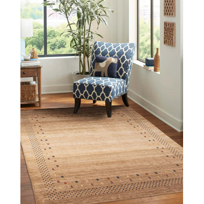 Indo Gabbeh Tan Rug 8'3" x 10'0"