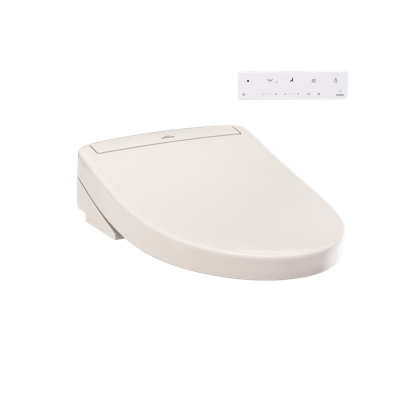 TOTO® WASHLET® S5 Electronic Bidet Toilet Seat with Instantaneous Water Heating, PREMIST and EWATER+ Wand Cleaning, Elongated - SW3446#01