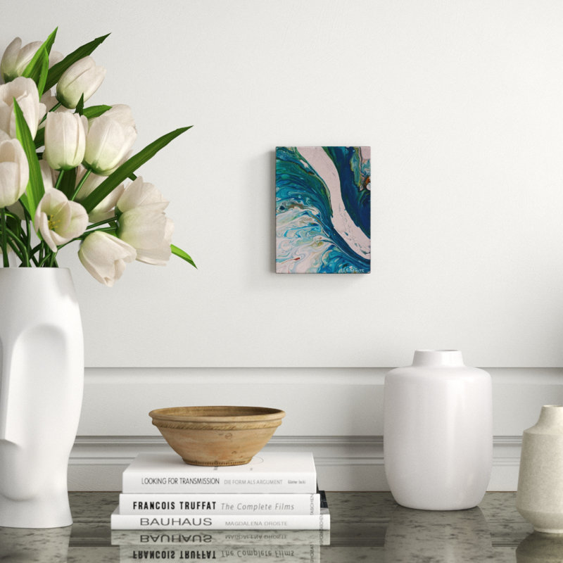 'Alluvium' - Wrapped canvas Painting Print