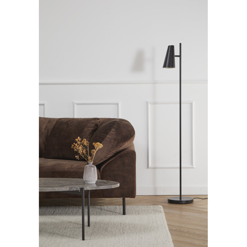 Cono Floor Lamp, Black, Black