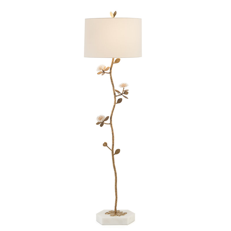 John-Richard Floor Lamp with Quartz Crystal | Perigold