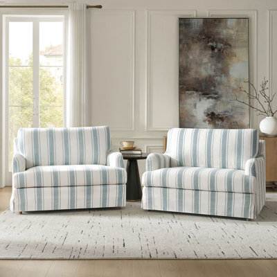 Chaise parsons surdimensionnée avec accoudoirs uniques Terren