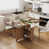 Medium Wood/ White